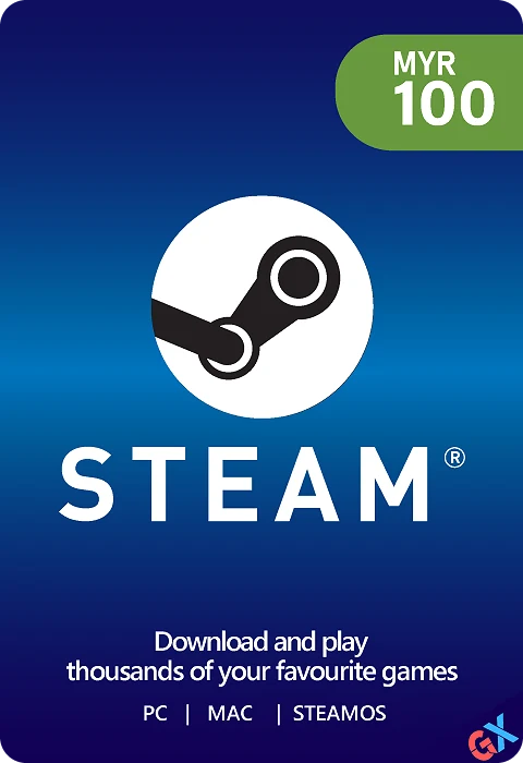 Steam Wallet code MYR 100