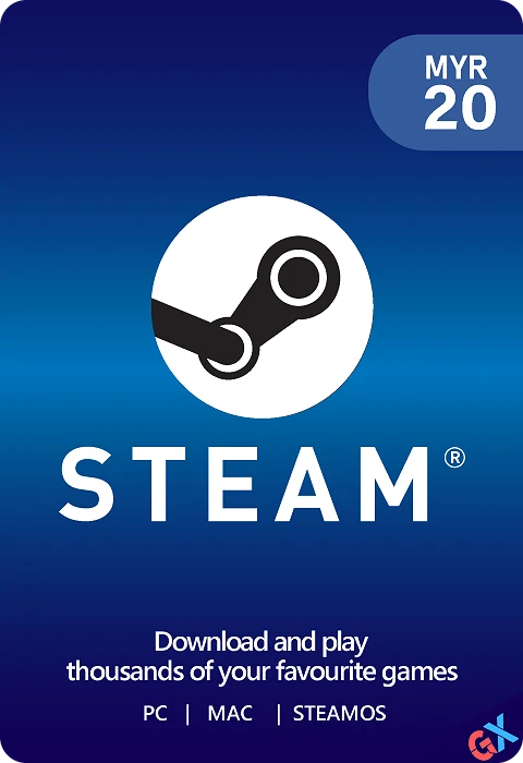 Steam Wallet code MYR 20